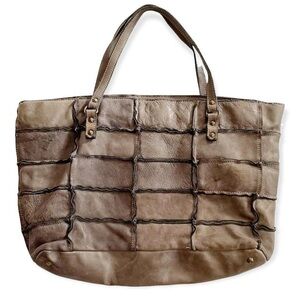 Y2k Leather Tote 🪨